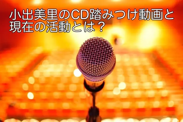 小出美里 CD 踏みつけ