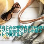 石原さとみの櫻井有吉THE夜会のバッグと仙台弁こけし巾着はネットで買える？