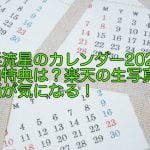 横浜流星のカレンダー2020の予約特典は？楽天の生写真の絵柄が気になる！