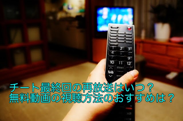 チート 最終回 再放送