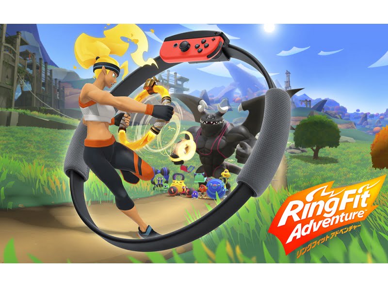 効果的にエクササイズ！話題のリングフィットアドベンチャー